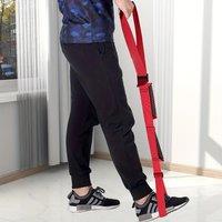 Assisting leg lifting and walking artifact, hemiplegic leg lifting booster, stroke walking aid