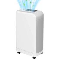 Electric Dehumidifier 12L/Day Water Tank 2.5L White