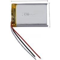 XINJ 3.7V 5.55Wh 1500mAh Li Lithium-ion Battery 803450 Lipo For GPS Bluetooth Speaker LED Light Headset Headphones Dashcam