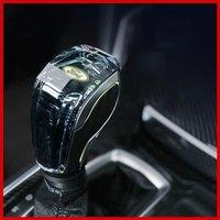 Car Crystal Gear Shift Knob Stick Cover Protector Trim Lever Handle Replacement For Ford Edge Escort Focus Mondeo Fiesta Escape