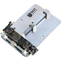 Universal Adjustable PCB Holder Polished Stainless Steel Base Plate Sliding Bolt Suitable for Multiple Motherboards
