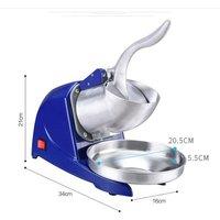 220V Stainless steel ice crusher electric shaved ice machine commercial snowflake shaved ice machine home