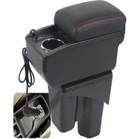 Honda City GM6 Armrest box﻿ rest arm central content store case console storage elbow support