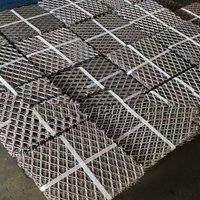 Sample Soft Aluminum black expanded mesh Dustproof Speaker Grill Grille Mesh Stereo Audio Speaker Protective Mesh Cover Sheet