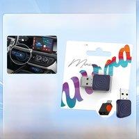 CarlinKit Mini Ultra /Mini 5 Pro Wireless USB Dongle Wireless Android Auto & Wireless CarPlay For 98% Cars 2-In-1 Smart Car Box