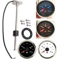 0-190ohm 52mm Fuel Level Gauges Sensors 100 150 200 250 300 350 450mm 240-33ohm Sending Unit for Auto Boat Truck Bus Rv 9-32vdc