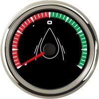 Marine Rudder Angle Gauges Modified 85mm 0-190ohm Rudder Angle Meters Port-STBD 9-32Vdc for Boat Yacht Vessel