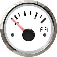 KUS 18-32vdc Display Pointer Type Voltmeters 12v/24v Volt Meters 52mm Voltage Gauges for Auto Truck RV Boat Yacht