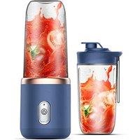 Portable Fruit Juice Blenders Summer Personal Electric Mini Bottle Home USB 6 Blades Juicer Cup