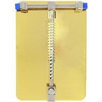 Thickening Stainless Steel Repair Holder Fixture Gold Double-Layer Stainless Steel Base Plate for Multiple Motherboards
