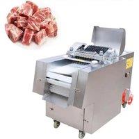 Electric Commercial Fully Automatic Bone Saw Machine, Frozen Chicken Ribs Cutting Machine