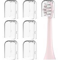 6 Pcs Dustproof Covers for Philips Sonicare Electric Toothbrush Heads, Replacement Brush Head