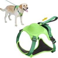 New Explosion-Proof Red Pet Chest Harness Dog Harness Medium Size Dogs Pet Traction Rope Anti-Stroke