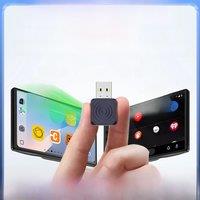 CarlinKit Mini Wireless CarPlay Adapter 2025 New Android Auto Wireless Dongle Wifi 5.8G Auto Connect Box Support Spotify Music