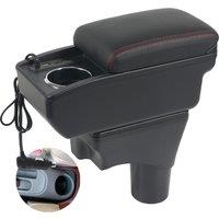 Nissan Sunny Versa almera Armrest box rest arm central content store case console storage elbow support