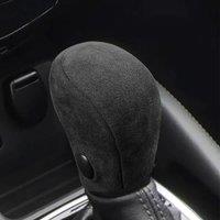 Alcantara Suede Shifter Gear Head Handle Shift Knob Cover Trim For Nissan Sylphy Teana TIIDA Lannia Qashqai X-TRAIL Murano Terra