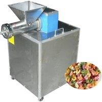 Efficient Macaroni Pasta Extruder Pasta Scallop Machine 220V