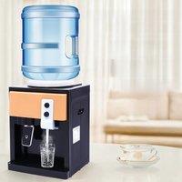 Electric Hot and Cold Water Dispenser, One Button Start with Removable Water Collection Tray Fits 3.5L,5L,10L,18.9L Buckets