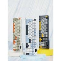 Ajazz AK35I V3 MAX Tri-mode Wired Bluetooth Wireless Gaming Keyboard Gasket Full Key Hot Swap 104