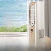 Leafless Spray Desktop Fan 2025 New Mini Cold Air Office Humidification and Cooling Air Conditioning Circulation Fan