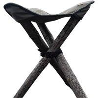 Outdoor triangular stool cloth camping camping simple stool outdoor portable foldable dining chair
