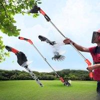 Electric Hedge Trimmer Multi-Functional Garden Trimmer Pruning Saw Pruning Machine Fence Lawn Mower High Branch Saw Taille Haie