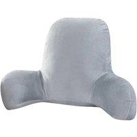 Plush Big Backrest Reading Rest Pillow Lumbar Support Chair Cushion with Arms Seat Cushion Massage