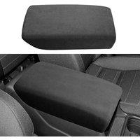 Suede Car Wrapping Alcantara Car Styling Center Console Stowing Tidying Armrest box Panel Trim For Honda CRV 2023-2025