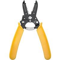 Wire Stripper Tool with Hidden Spring for 10-20 AWG Multifunctio Wire Strippers Electrical for Stripping, Cutting, Crimping