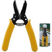 6 inch Multifunction Wire Stripper PVC Handle+42# Steel Decrustation Pliers Peelable 0.25-0.8mm/20-30AWG Wire