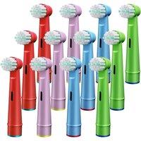 Oral B Compatible Electric Toothbrush Replacement Toothbrush Brush Heads, Toothbrush Head Refill for OralB 100 300 500 1000 1500