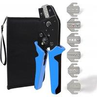 SN-58B Replaceable Jaw Crimping Pliers 7.5 Inch Electrician Labor Saving Tool Spring Blade Terminal