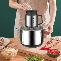Large Capacity 1000W Electric Food Processor Chopper Stainless Steel Vegetables Meat Grinder Mincer