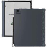 For Onyx Boox Tab10C Pro/Tab Ultra 10.3" Case Crystal Clear Flexible Soft Cover Lightweight Transparent Back with Pen Holder