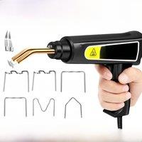 3000/1200/200pcs 70W Hot Stapler Plastic Welding Machine Car Bumper Repair Kit PVC Plastic Repairs Stapler Staples Soldering Gun
