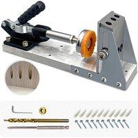 Woodworking Oblique Hole Locator DIY Carpentry Tools Hole Locator Pocket Hole Jig Connection Tool
