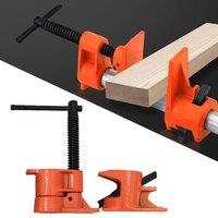 Pipe Clampers Thickened Plumbing Clamps G/F Clamps 4 Points 6 Points Fixing Clamps Woodworking