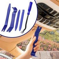 Car Hand Tool Set Car Disassembly Tool Kit Dashboard Removal Tools Interior Plastic Trim Panel Repair DVD Repair Tool 4Pcs/5Pcs