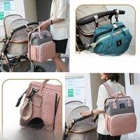 Mommy Bag Lightweight Portable Folding Crib Bed Large-capacity Travel Maternity Bags Baby Backpack