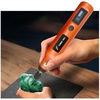 Mini Cordless Rotary Tool Digital Model 3.7V Power Rotary Tool for Engraving, Sanding, Polishing, Carving, Cutting, DIY Crafts