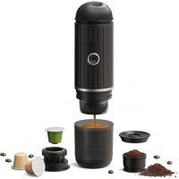 Portable 2 in 1 Coffee Maker USB Rechargeable Coffee Powder Grinder Home Kitchen Outdoor Camping Espresso Extraction Machine