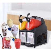 Double Cylinder Beverage Machine Commercial Snow Melting Machine 110V/220V Slush Cold Drink Dispenser Machine