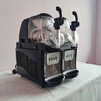 Commercial Snow Melting Machine 2 Cylinder Cold Drink Dispenser Smoothies Maker Fully Automatic