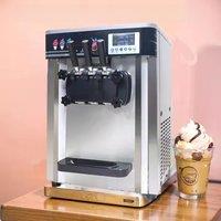Automatic Ice Cream Easy Operate High Quality Summer Hot Frozen 2+1 Flavor Big Capacity Commercial Ice Cream Machine