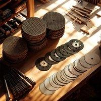 60PCS Diamond Resin Cutting Wheel Set for Dremel Rotary Tools Mini Circular Saw Blades Metal Wood Plastic Glass Craft DIY Use
