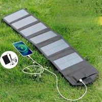 6-fold 800W Foldable solar panel 20w/h portable solar panels charger USB 5V DC Full time power solar panel mobile power supply