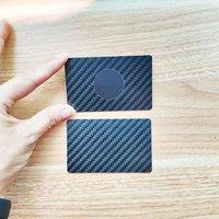 Single NFC Carbon Fiber Card 13.56MHz ISO14443A, Blank Rewritable Contactless Smart Card for Android/iOS - Access/Door/Payment