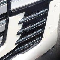 Carbon Fiber Front Air-Inlet Grille Grill Cover Trims For Toyota Land Cruiser 300 LC300 2022 2023