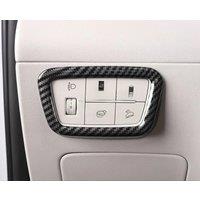 Carbon Fiber Interior Dashboard Light Switch Button Trims For Hyundai Tucson 2021 2022 2023 2024