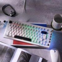 Akko 5075B VIA Mechanical Keyboard 75% ISO UK/DE/Nordic Layout RGB 2.4G&Blutooth Wireless/Wired Cherry Profile Gasket Structure